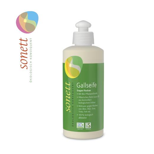 牛胆汁超强去渍洗衣液300ml/瓶 欧洲经典去渍配方。很多妈妈买来洗孩子的校服。高效去除水果、血渍、墨水、圆珠笔迹、草渍、油渍等多种污渍；特别添加橙皮精油和苦橙叶精油，具有天然的抗菌和抗真菌特性。 商品图1