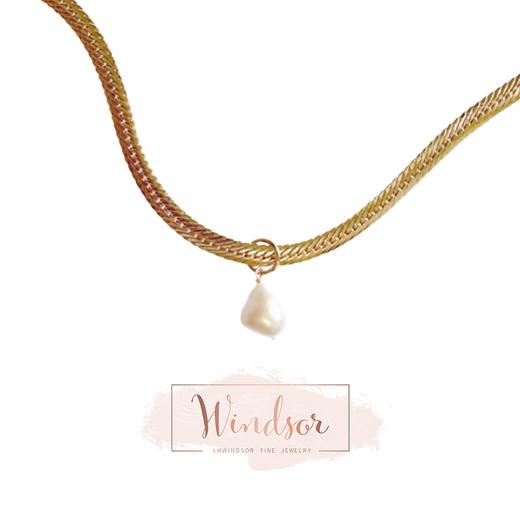 LHWINDSOR温莎珠宝  蛇骨细链 商品图0