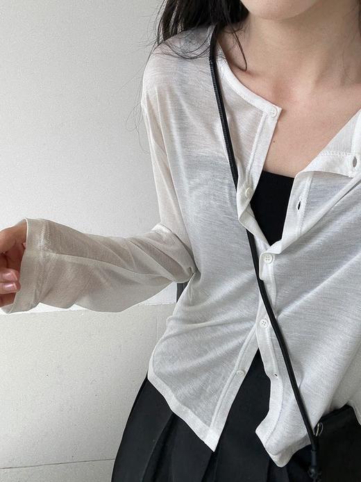 【GZ】无忧购“清仓大促”韩系休闲薄款大版宽松开衫防晒上衣8127（截单后3-5天发货) 商品图2