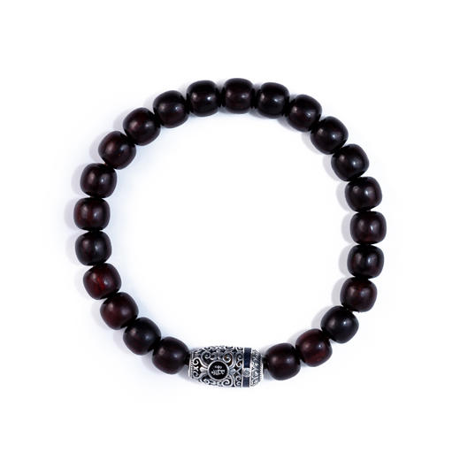 绿度母黄财神小叶紫檀情侣手串 | 万物叁仟 商品图8