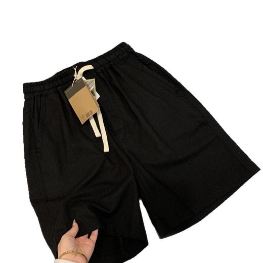 70棉30麻!轻薄透气！2025岛国科技面料休闲百搭夏季透气宽松休闲短裤！ 商品图4
