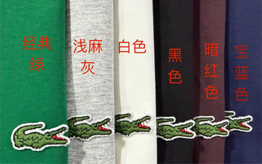 🐊家经典圆领短袖！logo齐全！纯原单！面料版型做工都很好，鳄鱼男女款式不一样，非常专业。无法被淘汰的经典⚠️特价不退换！ 商品图14