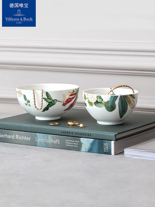 【VilleroyBoch 德国唯宝】进口骨瓷餐具碗碟盘家用花卉餐具繁花多巴胺 商品图2