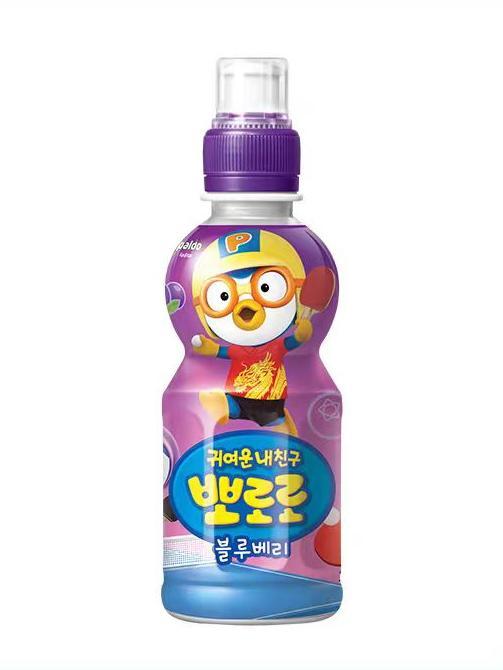 啵乐乐蓝莓味饮料235ml/瓶（A9-01-05） 商品图0