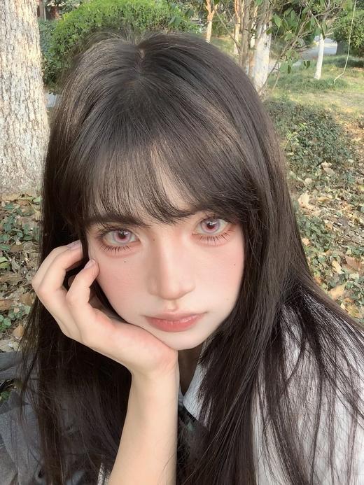 puppbuli半年抛 复古漫画 粉/恋情呼吸 紫 14.5mm 商品图1