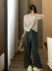 ✨【之禾同款亚麻天丝条纹针织衫】亚麻➕天丝💃凉感暴击！ 米灰条纹显贵不挑皮👑  商品缩略图3