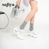 Safiya/索菲娅2025小个子爆高厚底网面透气轻便休闲运动老爹鞋SFD3112123 商品缩略图0