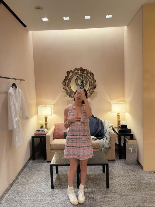 香奈儿25SS彩色编织连衣裙（TM） 商品图6