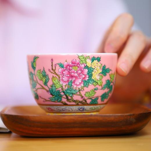 杯有钱·宫廷粉彩五福杯，景德镇御器研究院出品，古陶瓷修复专家阳士琦大师创作【G】 商品图7