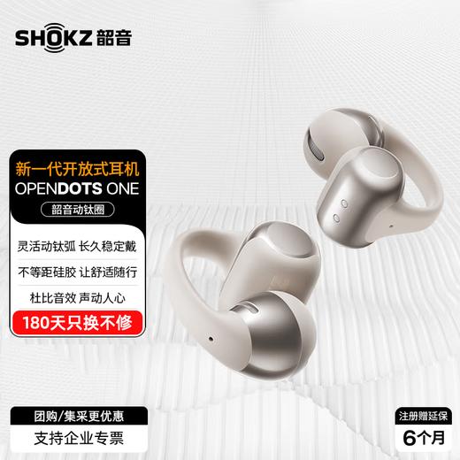 韶音（SHOKZ）OpenDots ONE动钛圈开放式耳机耳夹式蓝牙跑步运无线E310 商品图0