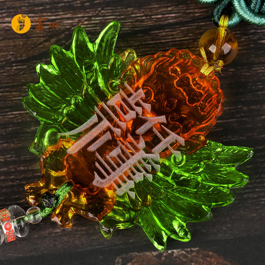 大鹏金翅鸟琉璃挂件 商品图3