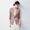 【缎面 七分袖】罗蒙女士西服易打理舒适简约气质百搭西服外套女 商品缩略图6