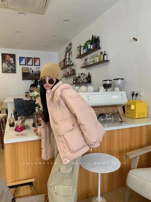 【YW】无忧购“”韩系可爱减龄连帽加厚小个子白鸭绒外套6820（截单后3-5天发货） 商品图0