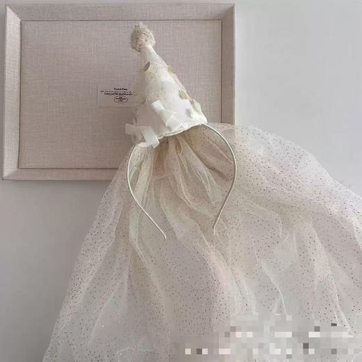 头纱生日帽 商品图0