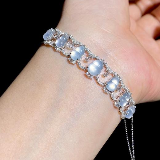 葫芦翡翠手链 商品图2