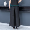 丁摩真丝香云纱阔腿裤时尚100%桑蚕丝直筒裤长裤舒适轻奢垂感AL2156 商品缩略图3