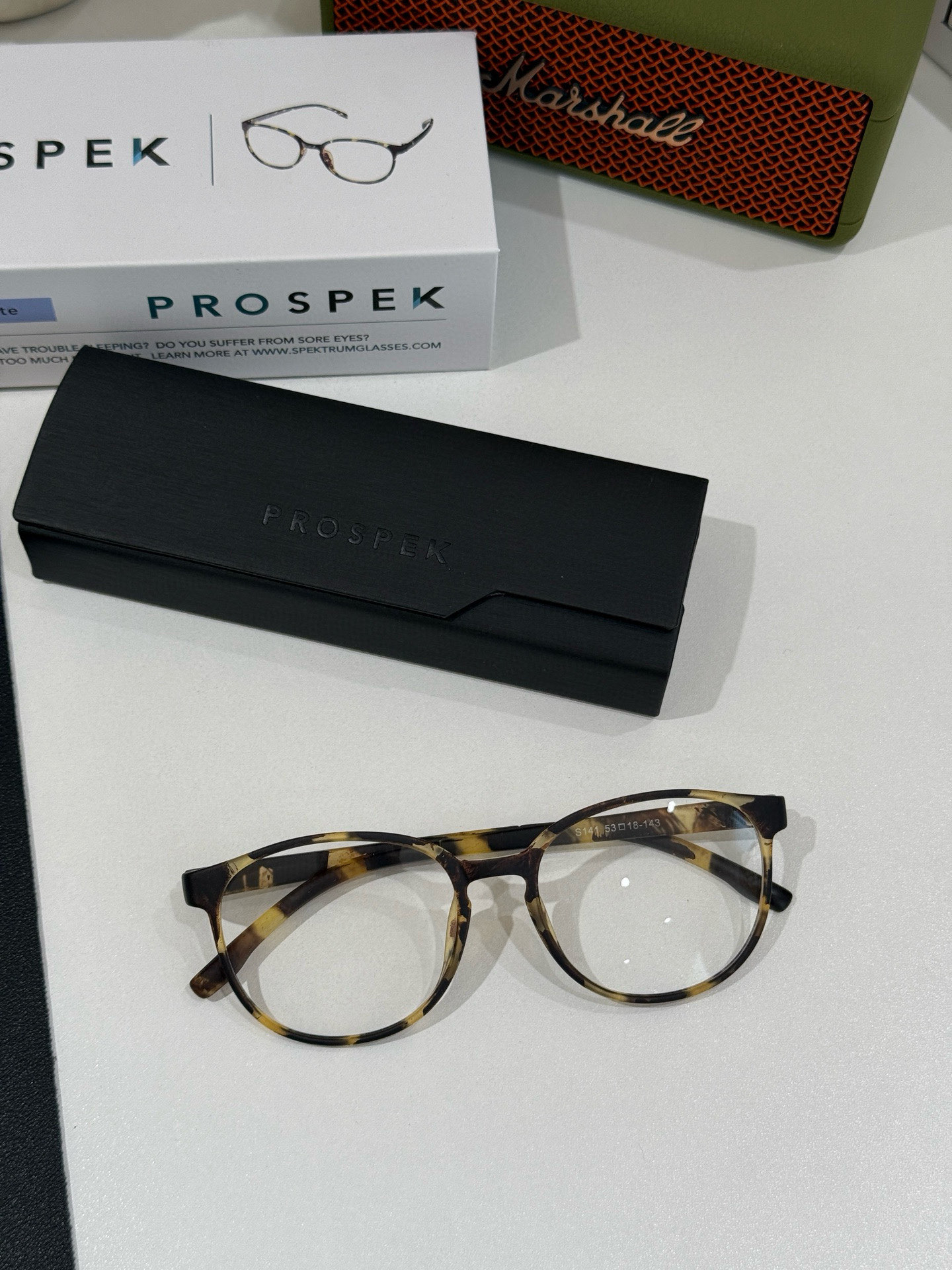 强烈推荐！实物惊喜！𝐏𝐑𝐎𝐒𝐏𝐄𝐊豹纹大师防蓝光眼镜 平光镜