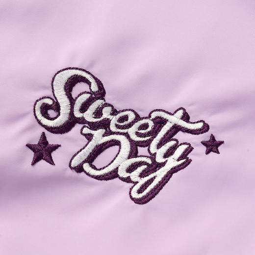 笛莎Deesha 童装女童外套2025秋新款女童撞色绣花梭织棒球服 商品图3