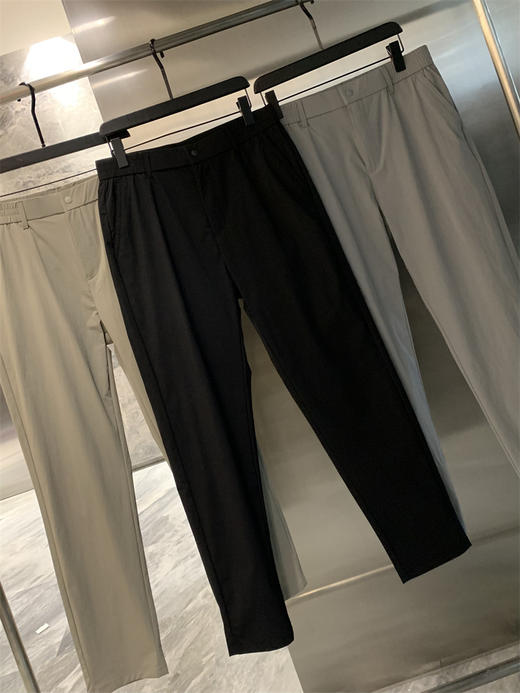 柜单！冰爽丝滑！2025凉感透气!夏季新款男士爽滑亲肤百搭休闲裤长裤！ 商品图5