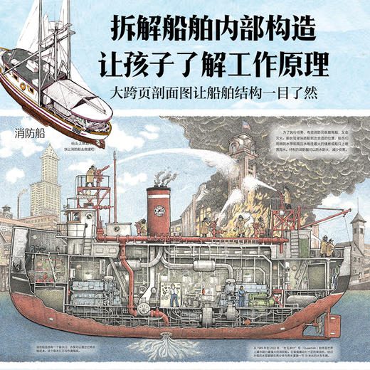 忙碌的大船 商品图1