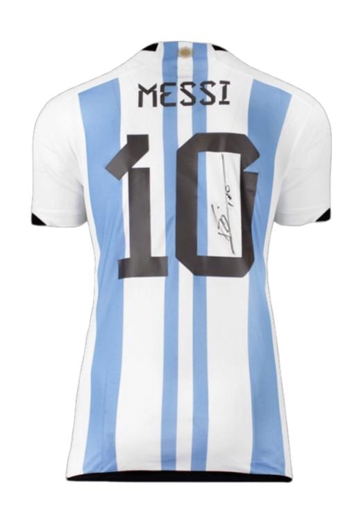 梅西亲签三星阿根廷球衣 商品图0
