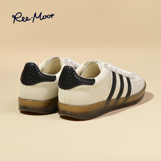 REEMOOR睿慕丨2025年新款法式复古简约德训鞋R3Y507 商品图11