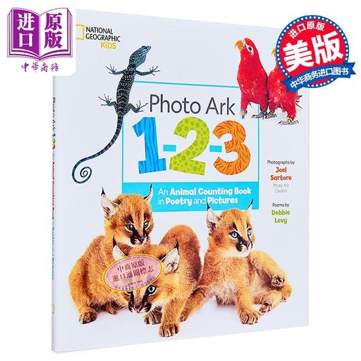 【中商原版】图片方舟ABC 美国国家地理Geographic Kids Photo Ark Abc 英文原版 儿童早教 动物字母表 亲子读物 精装 进口 商品图1