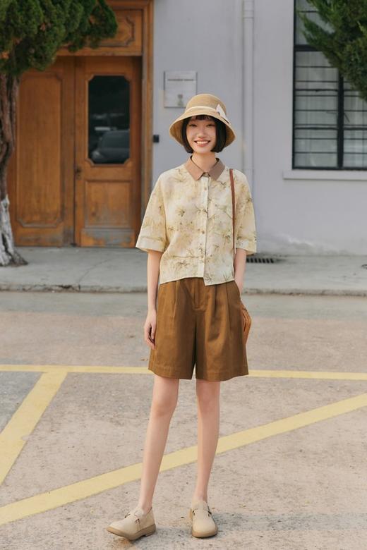 Kai & Kiera 日系减龄衬衫短裤套装 20650 商品图1