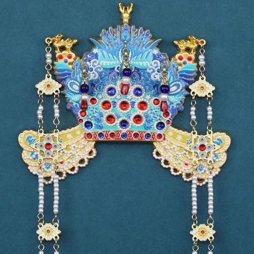 定陵博物馆孝端皇后六龙三凤冠金属磁吸冰箱贴北京纪念品礼品 商品图4