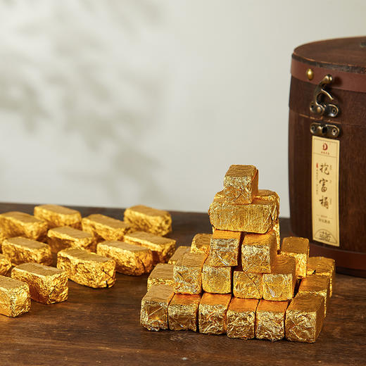 乐道茶业茯砖金花黑茶，安化黑茶原料核心产区，金花茂盛、菌香四溢、滋味醇和，香浓回甘【G】 商品图1