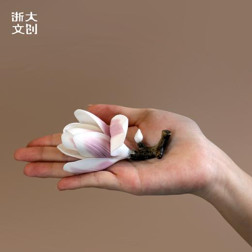 【浙大文创】观花港玉兰花香插-紫色 商品图2