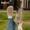 预售|Safiya/索菲娅2025民族风串珠流苏百搭复古懒人外穿休闲勃肯鞋SFD3110152 商品缩略图8
