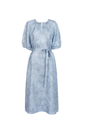 凯喜雅 圆领中袖连衣裙