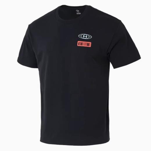 安德玛UA男子健身训练上衣休闲运动短袖T恤1390189-001 商品图3