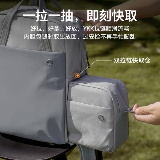 Ulanzi优篮子F08轻量出行双肩包休闲通勤书包摄影摄像相机单反收纳包户外适用大疆DJI无人机快取旅行包 商品图3