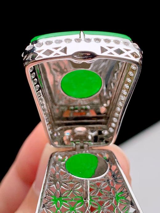 无事牌翡翠吊坠 商品图6