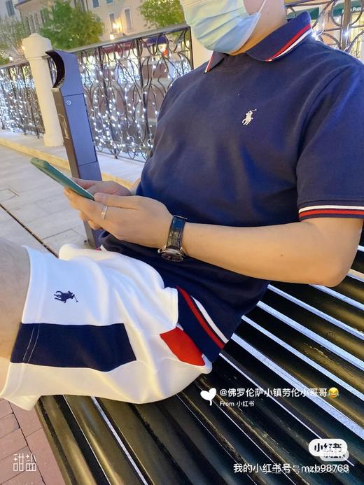 小马 撞色减龄短袖POLO衫 PT-1190 商品图5