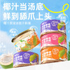 冒险与它椰子罐头100g*20罐整箱装 犬猫通用 鲜肉+椰汁 补水湿粮批发 商品缩略图1
