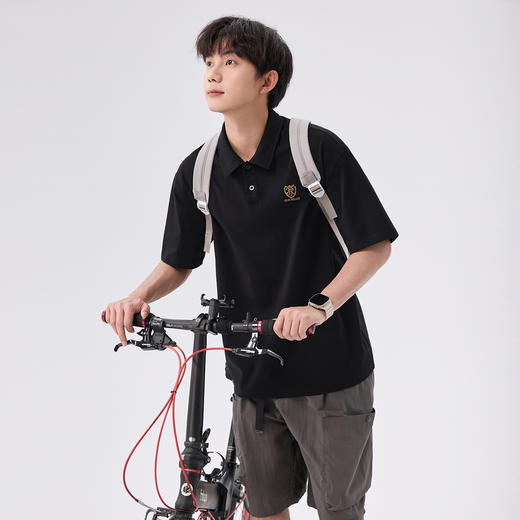 gxgjeans青少年短袖T恤【凉感吸湿速干】POLO衫25夏款百搭上衣男K&C 商品图3
