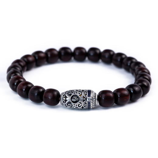 绿度母黄财神小叶紫檀情侣手串 | 万物叁仟 商品图10