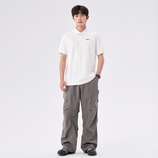 gxgjeans【含桑蚕丝】凉感短袖POLO衫25夏款商务休闲百搭男士上衣K&C 商品图3