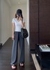 含真丝铜氨丝莫代尔酷夏解暑高腰垂顺一片式流畅显瘦直流裤 商品缩略图3
