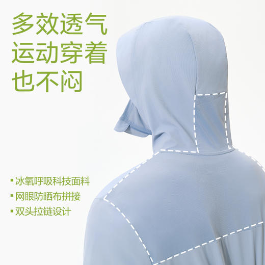 网易严选 男式冰氧多波段大帽檐防晒衣 商品图1