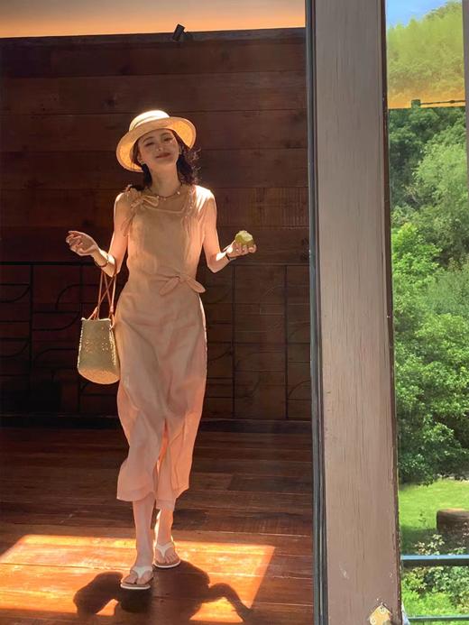 浮生八记/25B083/长款无袖连衣裙 商品图4