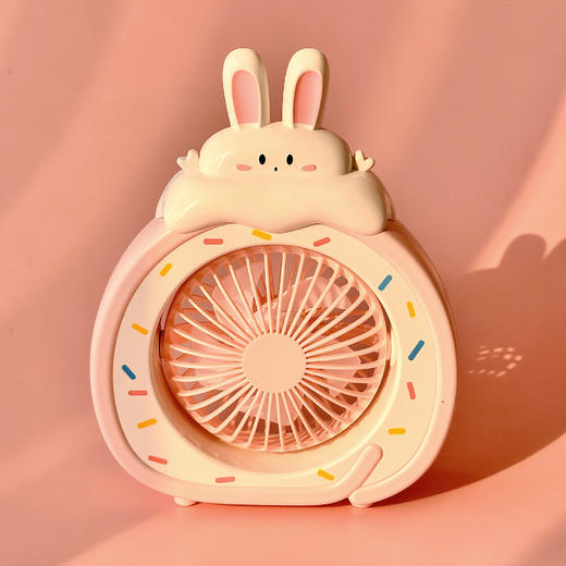 [小滋心选]【活动价 ¥45.9】【萌系风暴来袭💨】轻音送风小风扇，桌面必备治愈神器！可爱卡通造型+便携USB设计，学习工作清凉不打扰❄️快来pick你的夏日萌物吧！ 商品图10