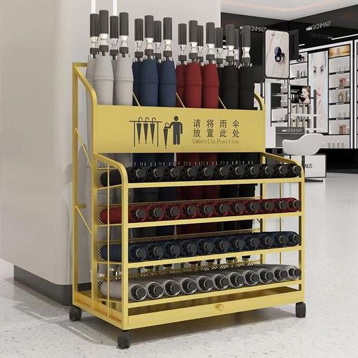 【防止滴水！分离式水盘】家用鞋架雨伞架商场雨伞架门口防止挂放伞架酒店学校商用雨伞收纳。ry 商品图0