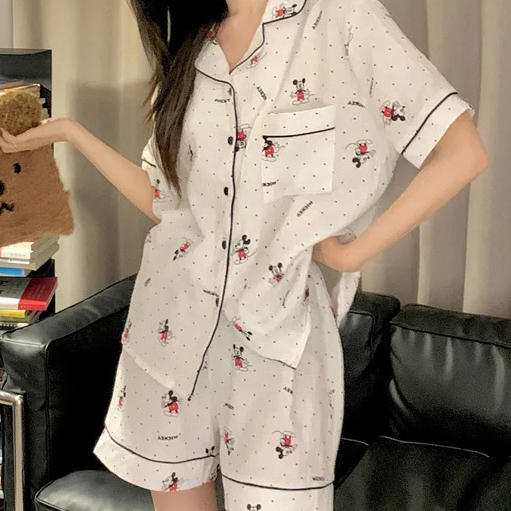 【热卖！拍2套更划算】软糯巨舒服！IMIL云朵棉少女风卡通睡衣3件套 柔软舒适 多款可选 商品图3