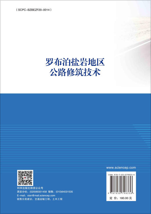 罗布泊盐岩地区公路修筑技术 商品图1