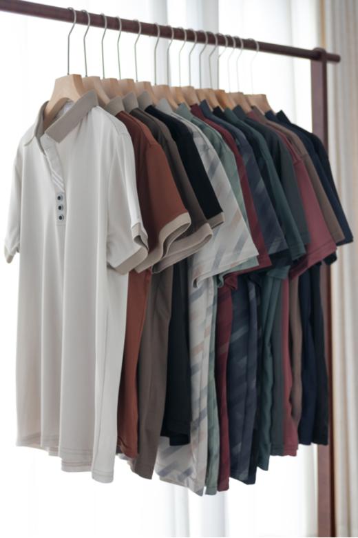 🔥没看错！真 💰39.9 元‼️【意大利🇮🇹Hilnan&Bellne哈蒙•班尼男士冰感短袖POLO衫系列】 🏆意大利百年品牌，八佰伴、新天地专柜在售！ 商品图0