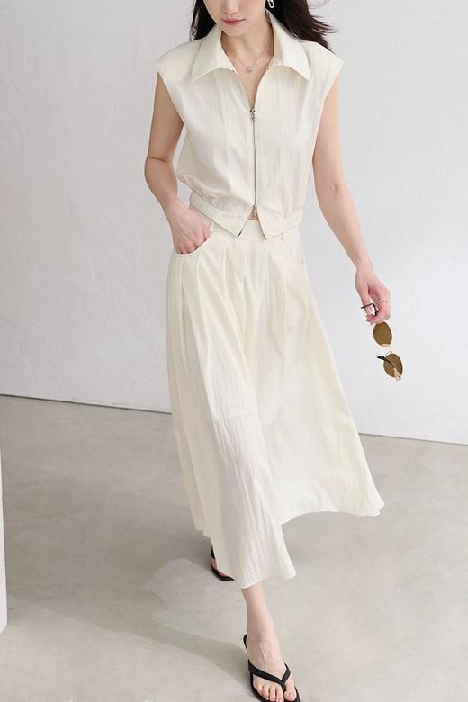 Stay2Weeks 拉链无袖上衣简约半身套装裙 20823 商品图7